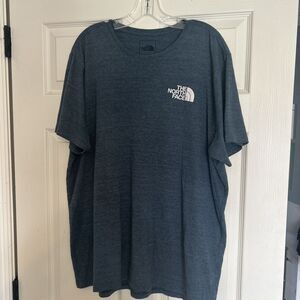 The North Face Blue T Shirt Top USA Theme Mens Size XXL